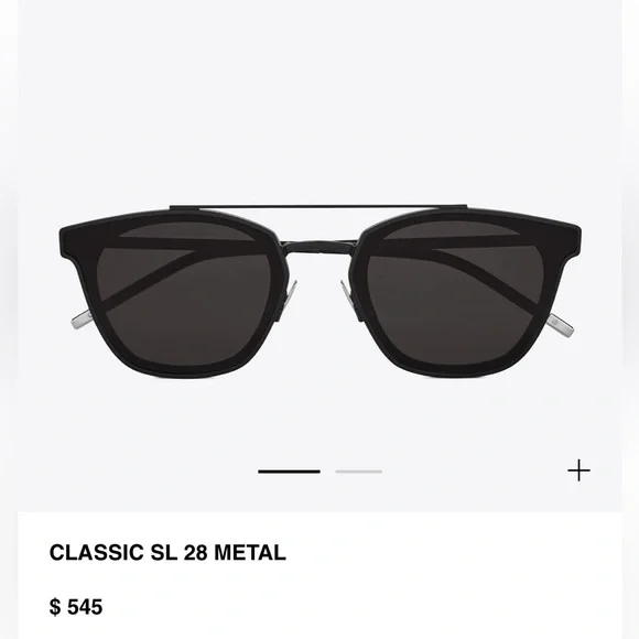 Saint Laurent CLASSIC SL 28 METAL Sunglasses - Picture 8 of 9